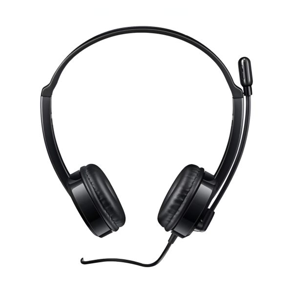 Rapoo H120 USB Black Wired Stereo Headphone - Image 3