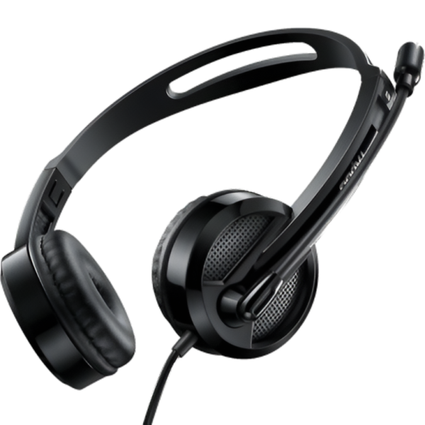 Rapoo H120 USB Black Wired Stereo Headphone - Image 5