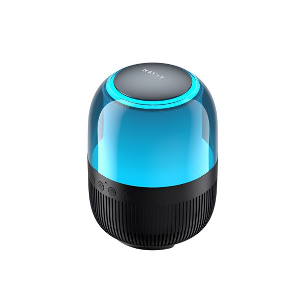 Havit SK889BT Multi-Color Ambient Black Bluetooth Speaker - Image 3