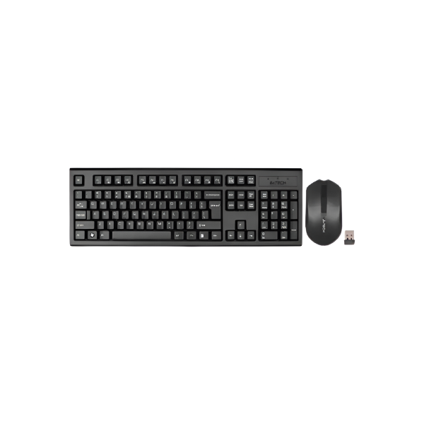 A4TECH 3000N Black Wireless Keyboard & Mouse Combo with Bangla - Image 4