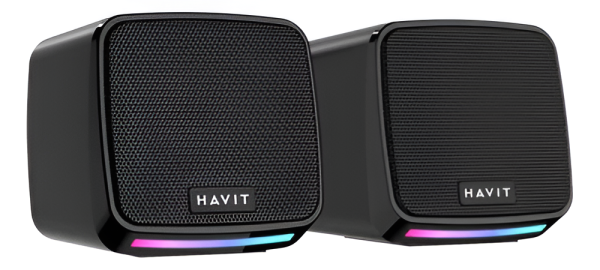 Havit SK764 Wired Stereo Black Speaker - Image 3