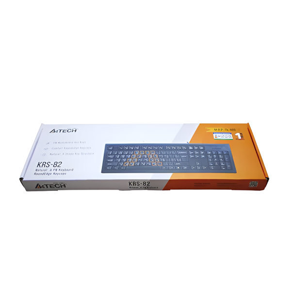 A4tech KRS-82 Black Wired Multimedia (FN Hotkeys) Keyboard with Bangla - Image 4