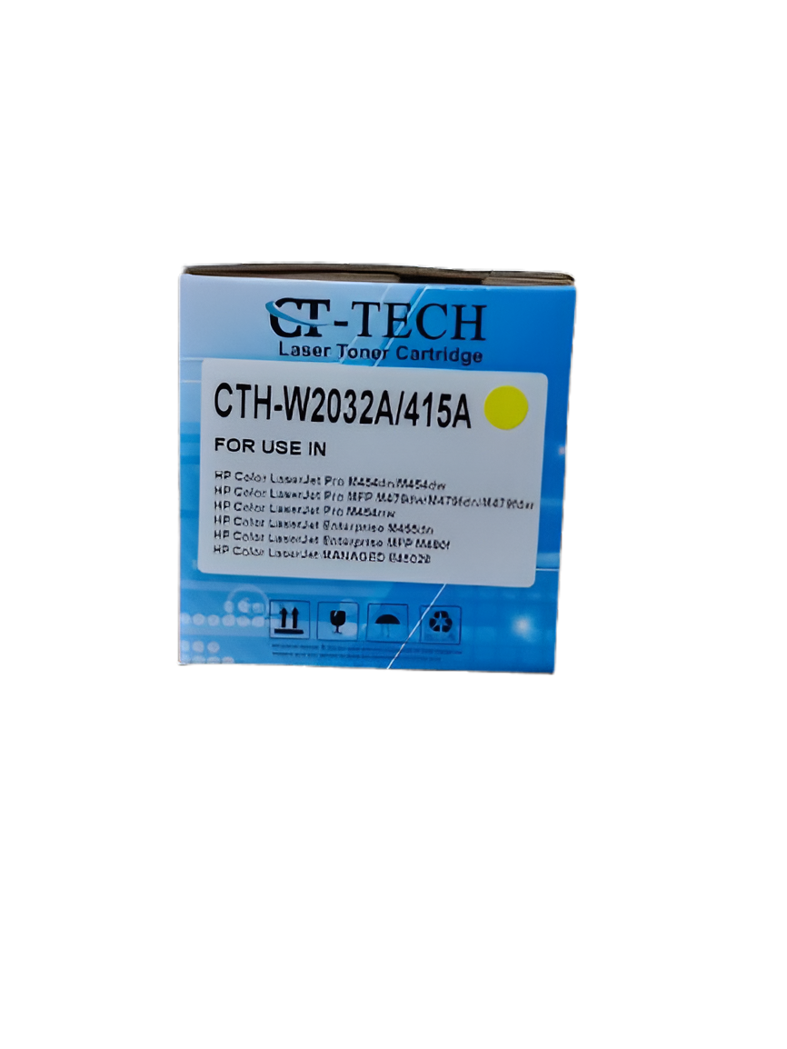 CT-Tech 415A Yellow Laserjet Toner Cartridge