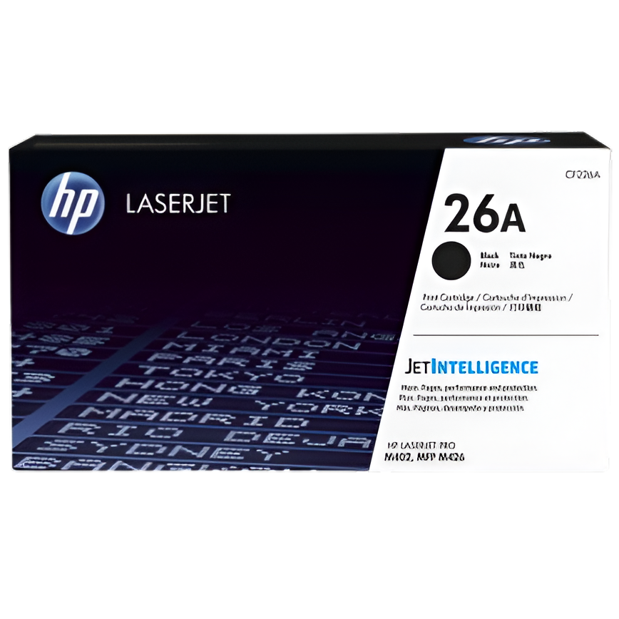 HP 26A Black Original LaserJet Toner