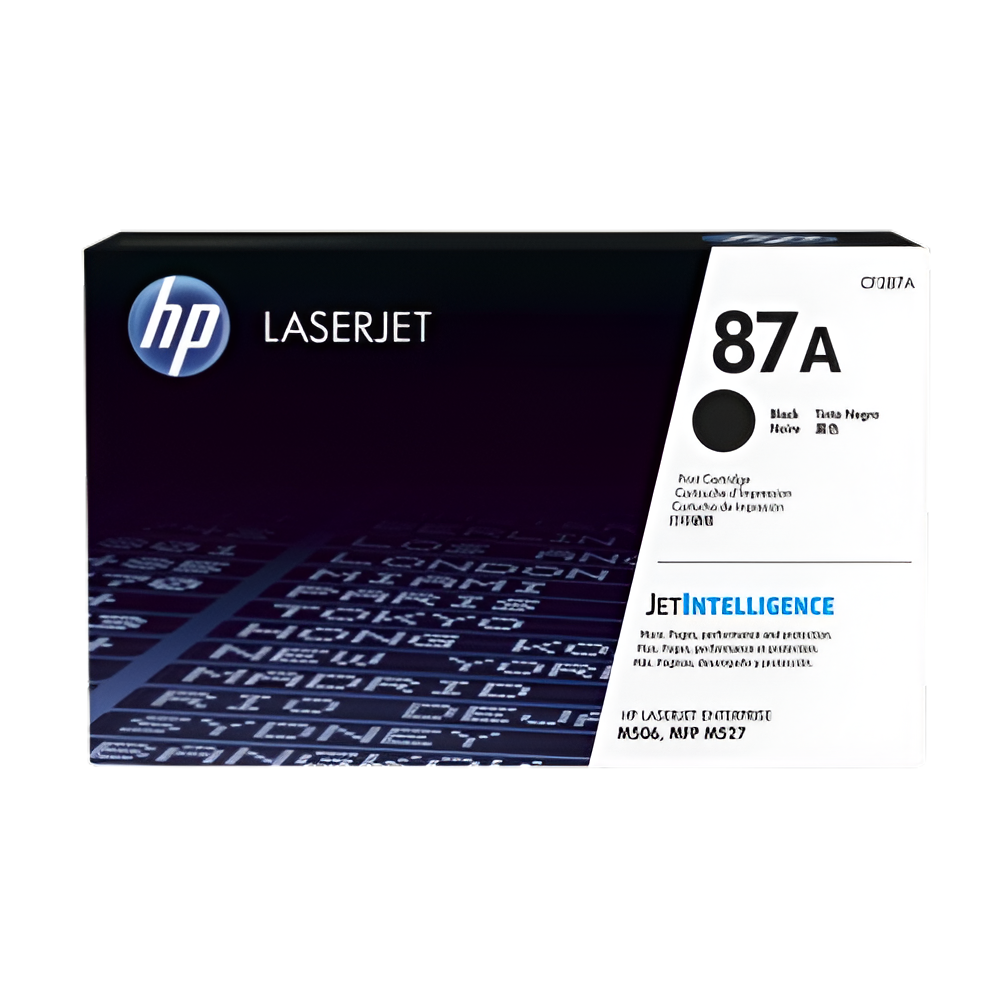 HP 87A Original LaserJet Black Toner