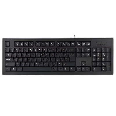 A4TECH KRS-82 Black Wired Multimedia (FN Hotkeys) Keyboard with Bangla