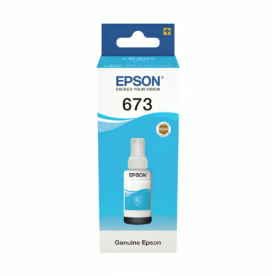 Epson 673 Cyan Ink Bottle