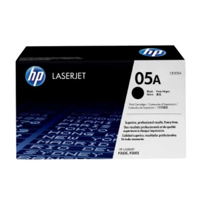HP 05A Black Original LaserJet Toner