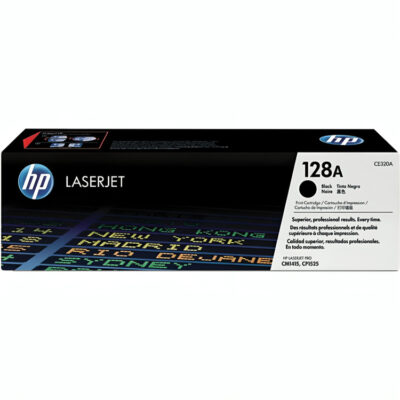 HP 128A Black Original LaserJet Toner