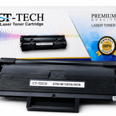 CT-Tech 107A LaserJet Black Toner