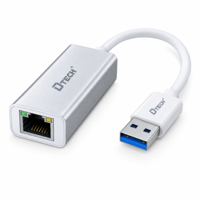 DTECH DT-6550 USB Male To LAN Female Converter