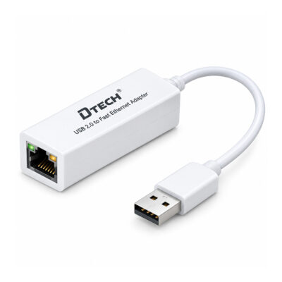 DTECH DT-5036 USB Male To LAN Female Converter