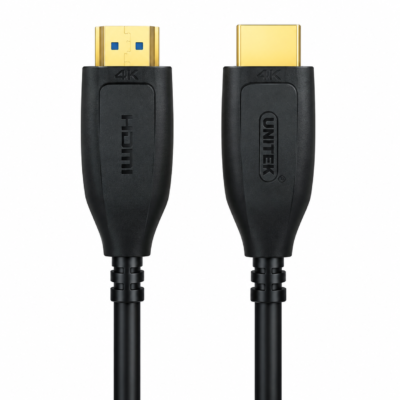 Unitek C1074BK Male To Male 50 Meter 4K Optic Fiver HDMI Cable